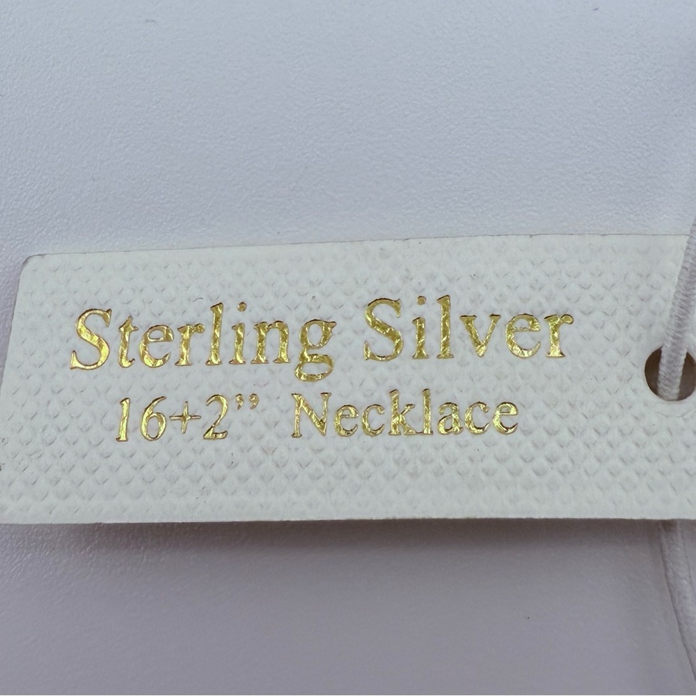 Tabitha Webb Beautiful Butterly Necklace Sterling Silver New With Tags - Picture 10 of 13